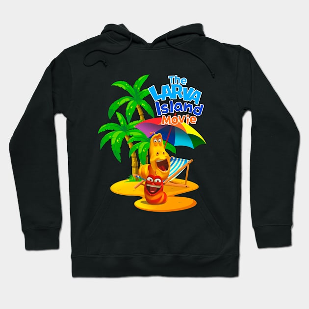 Larva Island Hoodie by Scud"